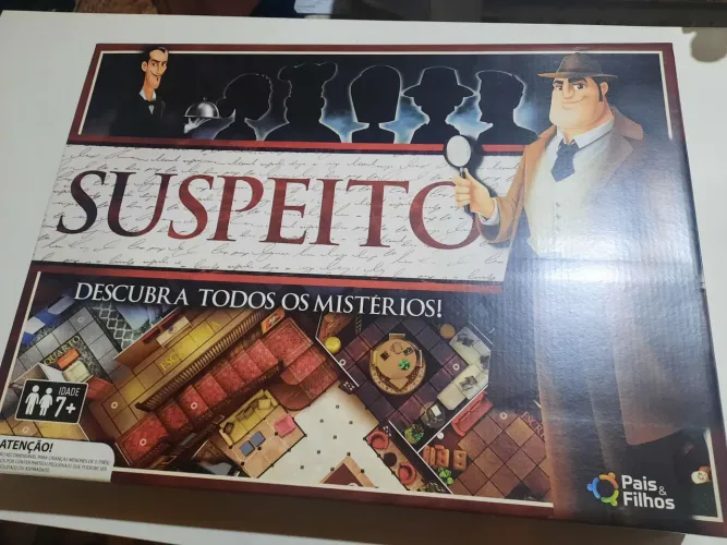 Jogo de investigação: SUSPEITO