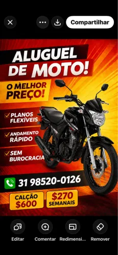 Aluguel de moto