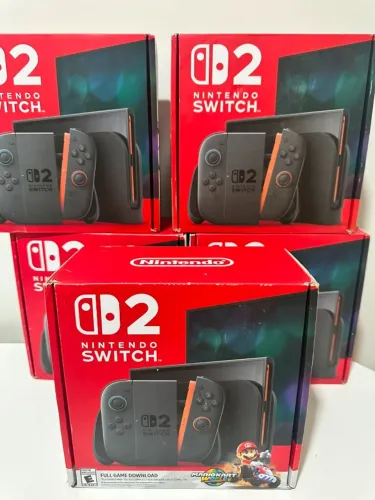 Nintendo Switch 2 Com Mario Kart - Novo