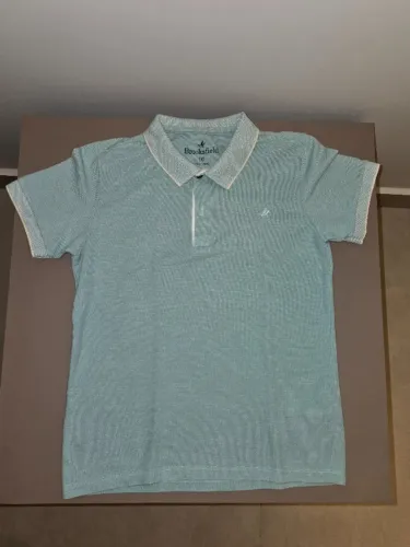Camisa Polo Brooksfield Verde Claro Tamanho 10