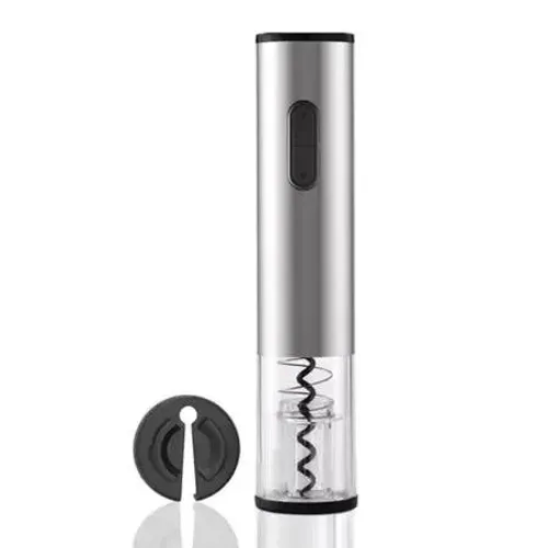 Abridor De Vinho Sacar Rolha Automático Elétrico Inox