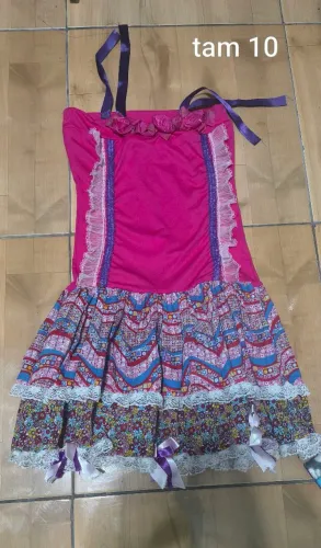 Vestido junino caipira