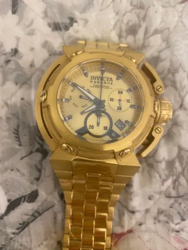 Relógio masculino invicta reserve chronograph