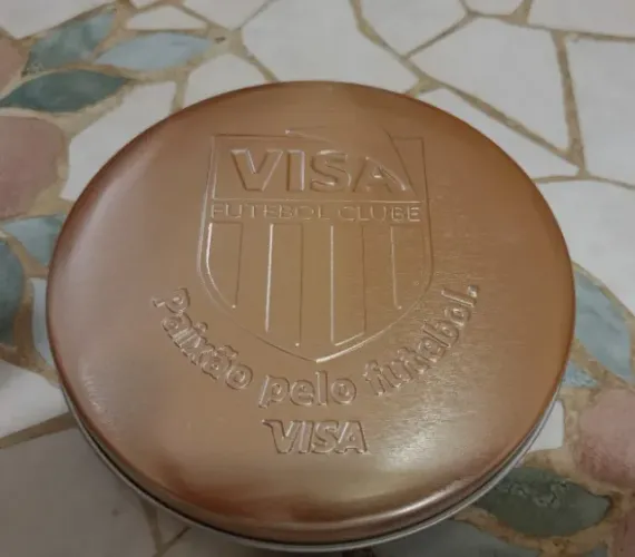 Bolachas Porta Copos Paixão Pelo Futebol - Visa. Completo Em Ótimo Estado