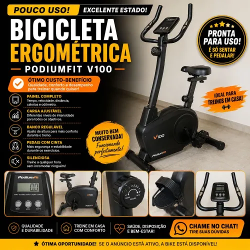 Bike Ergométrica Semi Nova