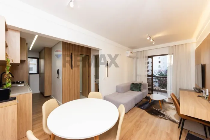 Apartamento à venda na Itaim Bibi com 44 m² ,1 dormitório, 1 banheiro e 1 vaga por R$ 830.
