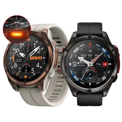Lançamento Smartwatch Zeblaze Stratos 4 Pro GPS Armazenamento de Música Mostradores IA Cha