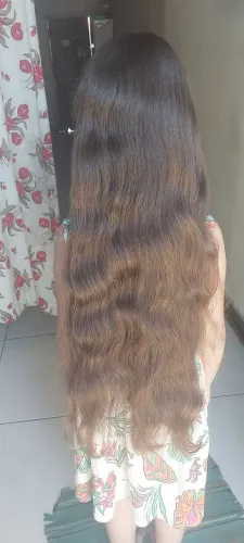 Cabelo virge.