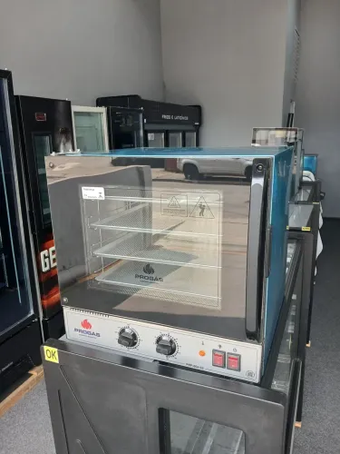 Forno elétrico turbo 4 assadeiras Progás
