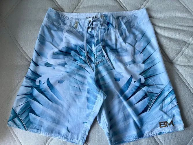 Bermuda Blue Man Tamanho 42