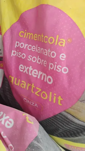 Argamassa Cimentcola Quartzolit