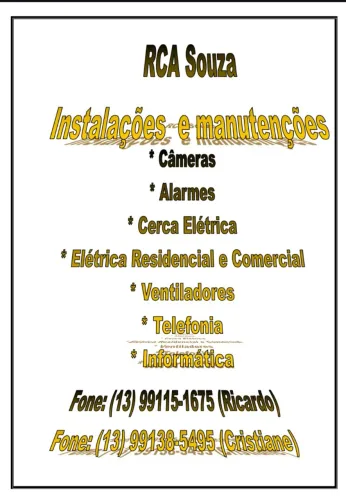 Instalações e Manutenções