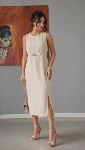 Vestido Alfaiataria Jard Mod tam 42