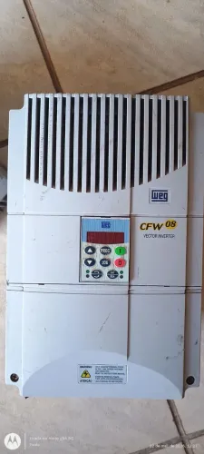 INVERSOR DE FREQUÊNCIA WEG CFW08 VECTOR 