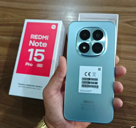 Celular NOTE 15 PRO 5G 256GB 8GB AZUL -- Lançamento 2026 ( Lacrado Original com Garantia )