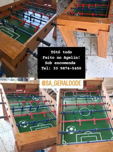 Aluguel de sinuca e totó para festa e vendas chama no zap *
