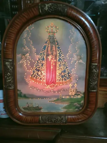Quadro Nossa Senhora Aparecida (luminoso antigo)