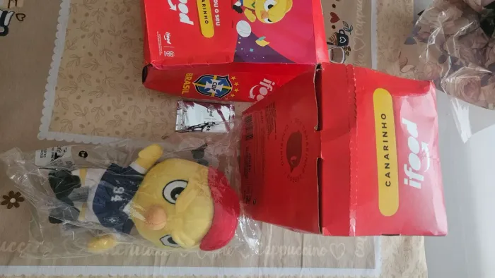 Pelúcia Canarinho Ifood 1994