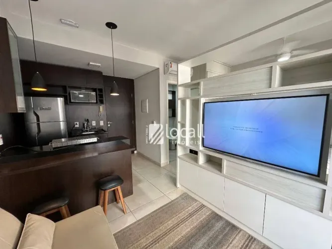 Apartamento no Duo Jk com 1 quarto para alugar, 33 m² por R$ 2.893/mês - Jardim Tarrad- Sã