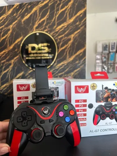 Controle Gamer com suporte