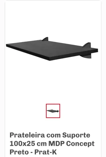 3 Prateleiras em MDF por R$ 120,00