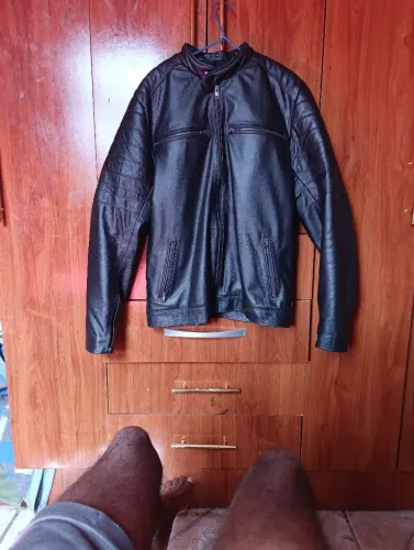 Jaqueta de couro masculino g