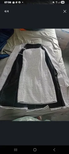 Vestido com sobretudo