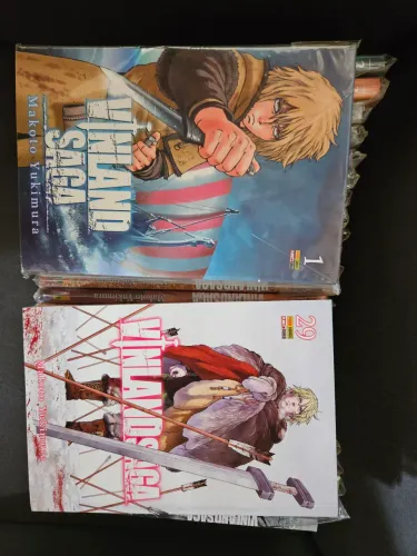 Vinland saga 1 ao 29 completo + brinde