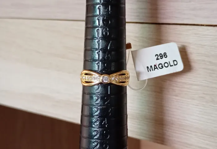 Anel infinito semijoia, Magold