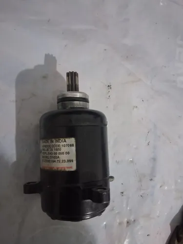 Motor de arranquei bajaj dominar 160 