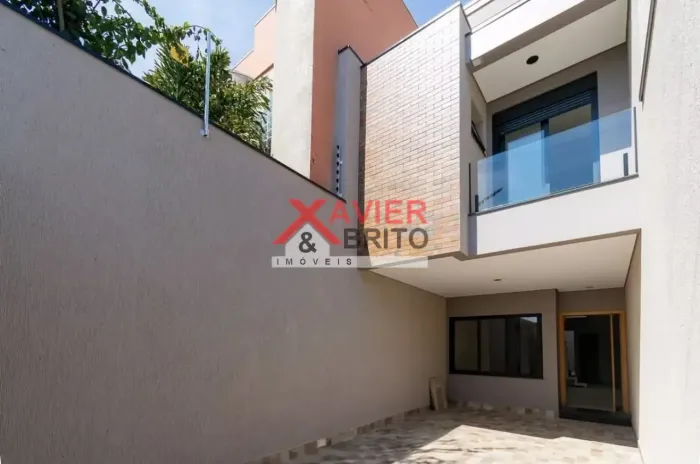 Sobrados novos na Vila Prudente, 160m2 3 suítes, 2 vagas, quintal com churrasqueira