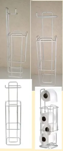 SUPORTE DE POR PAPEL HIGIÊNICO 