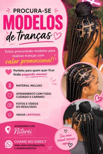 Modelos para tranças