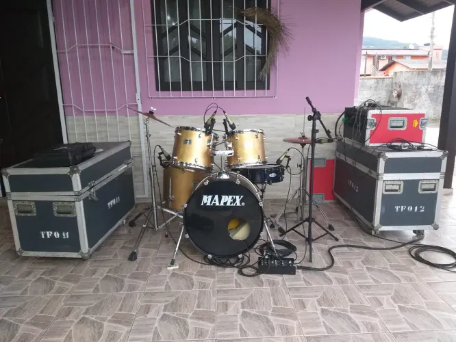 Bateria mapex Q series troco 