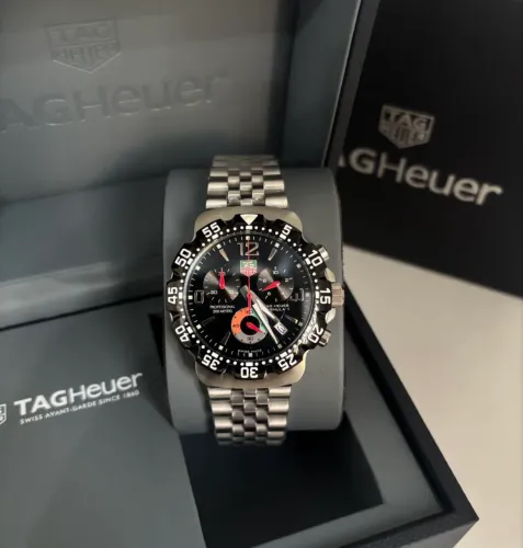 Relógio Masculino Tag Heuer Formula 1 - Aço 904l - Vidro Safira - 43mm - Prem AAA+