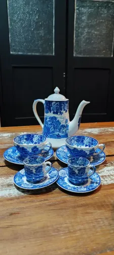 Conjunto xícara luxuoso