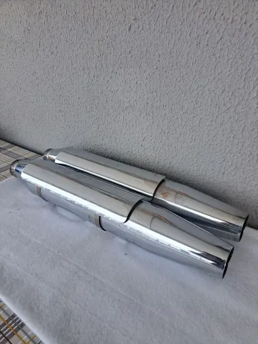 Vendo ponteiras originais da minha Dyna Super Glide 2014