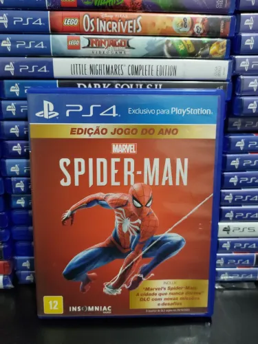 Spider man Jogo do ano Jogo ps4