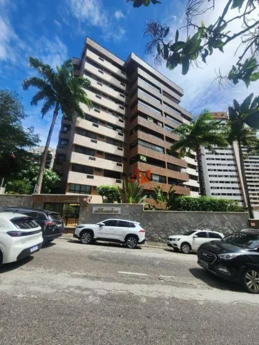Apartamento com 4 quartos para alugar, 280 m² por R$ 11.330/mês - Meireles - Fortaleza/Cea