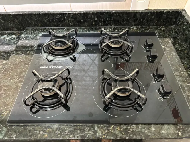 Cooktop Brastemp clean