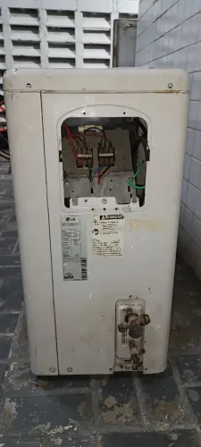 Condensador LG Inverter V 22.000 BTUs usado - Ótima oportunidade!