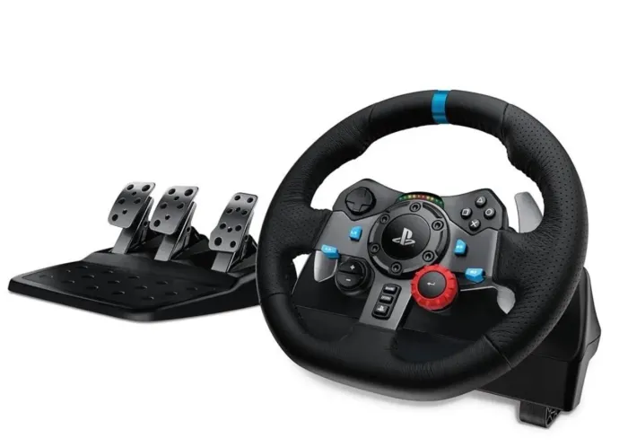 Volante Logitech G29 com pedais, para ps5 ps4 ps3 e PC