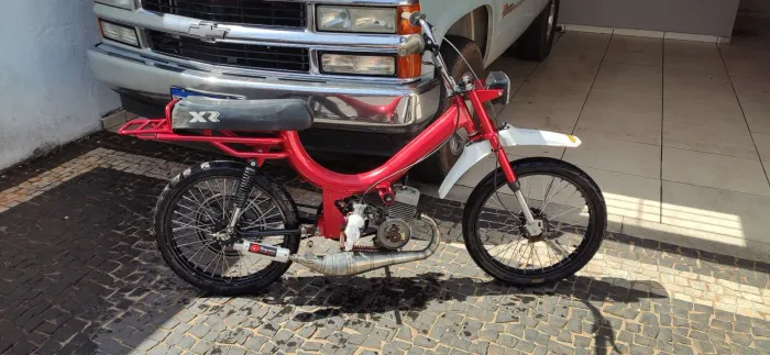 Mobilette Caloi 75cc - Com várias peças novas 