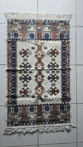 2 Tapetes - Persa Estampa Kilim 120x68 cm