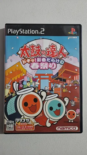 Taiko no Tatsujin Doki! Shinkyoku Darake no Haru Matsuri PS2 original japones seminovo