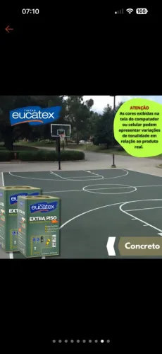 Tinta Acrilica Eucatex Premium Extra Piso Lata 18lts- Cores