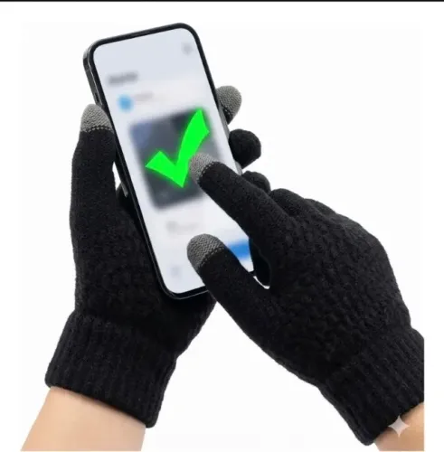 Luva de lã touch screen (entregamos)