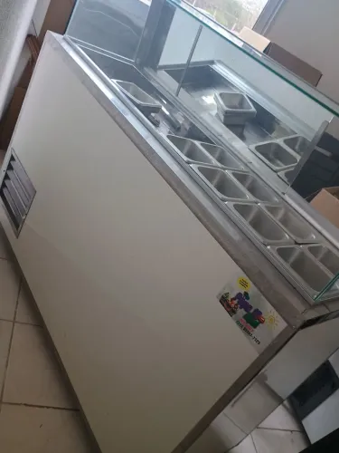 Balcão para lanchonete com dupla função