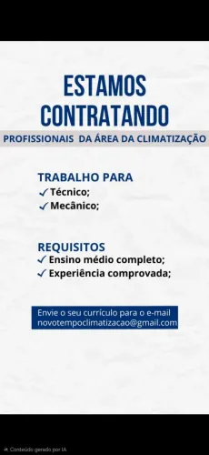 Vaga de emprego