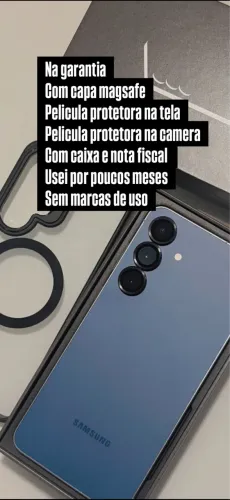 Galaxy S25 FE 128gb na garantia com nota fiscal